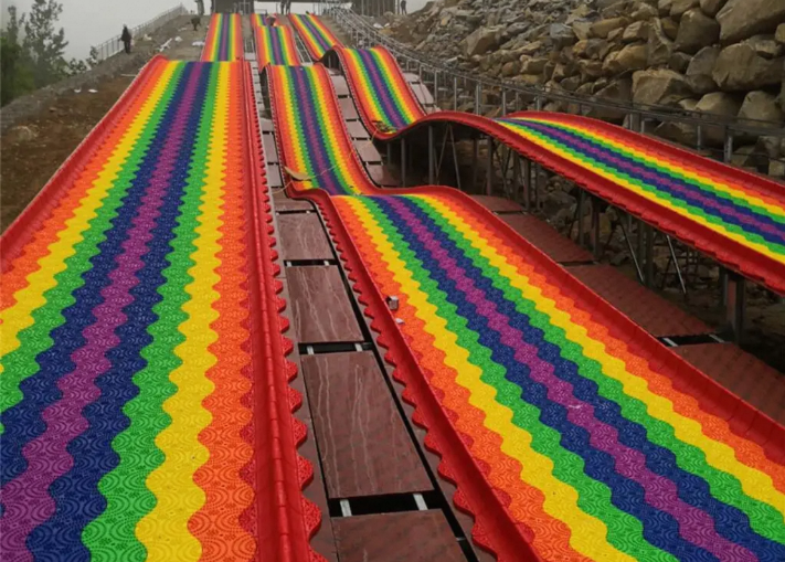 Foundation Fixation & Reinforcement for Rainbow Slides