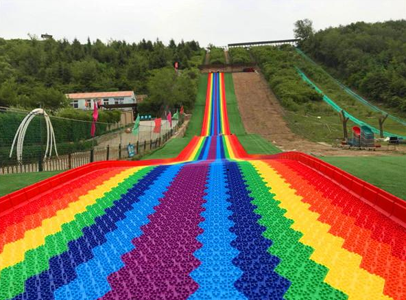 Design & Specifications of Dry Land Rainbow Slides