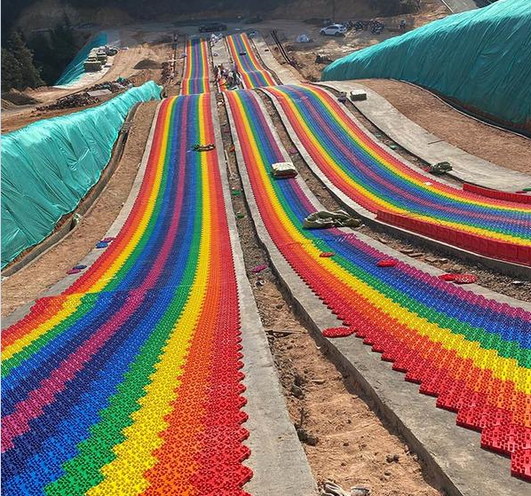 Do Rainbow slides necessarily require ground hardening?