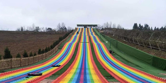 Safety Pavement Guidelines for Rainbow Slide Exit Buffer Zone