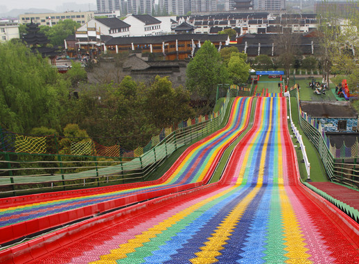 The Origin of the Rainbow Slide