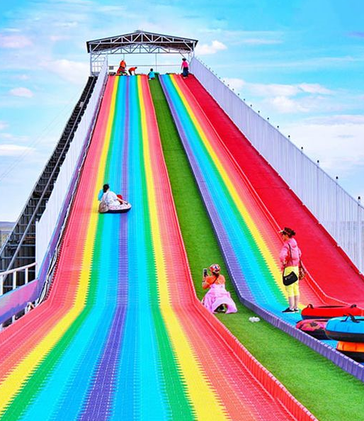 Rainbow Slide Gradient Selection: A Comprehensive Analysis from Site Conditions to Safety Standards