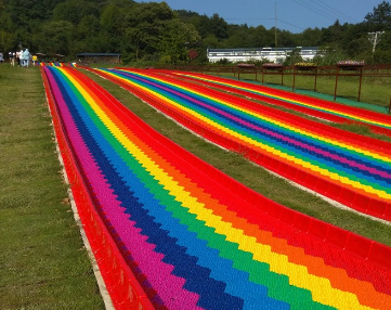 Foundation Fixation and Reinforcement for Rainbow Slides